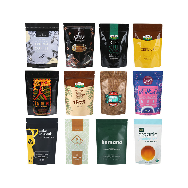 Premium Aluminum Foil Coffee Stand-up Pouch with Valve