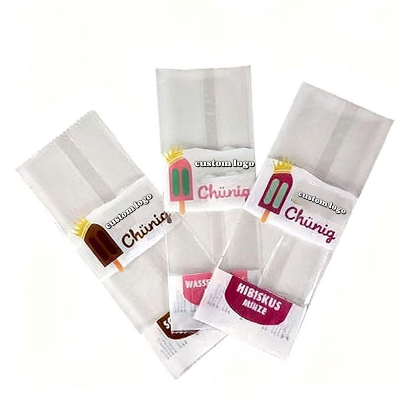 Heat Seal Mylar Plastic Pouches for Ice Cream & Lollies