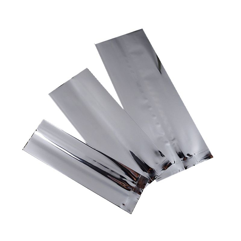 Tea Aluminum Foil Middle Sealing Pouches with Side Gusset